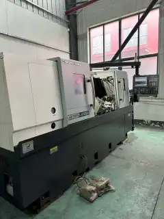 Used Okuma GENOS L 400 II-e CNC Lathe with OSP-P 300 LA-e photo 1
