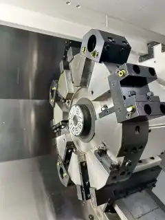 Used Okuma GENOS L 400 II-e CNC Lathe with OSP-P 300 LA-e photo 8
