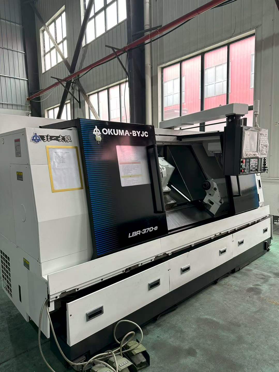 Used Okuma LBR-370-e CNC Lathe with OSP-P 300 LA-e Control photo 2