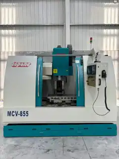 Used Sheng Da MCV-855 Vertical Machining Center with Mitsubishi 64 S Control photo 1