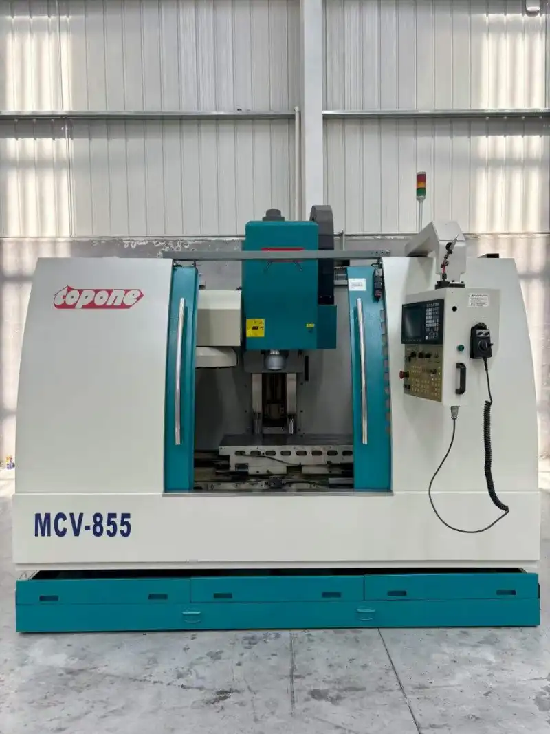 Used Sheng Da MCV-855 Vertical Machining Center with Mitsubishi 64 S Control photo 1