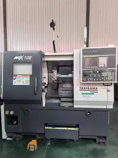 Used Takisawa NEX-108 CNC Lathe with Fanuc Control photo 2