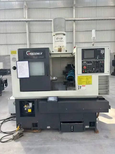 Bubut CNC Tipe Gang Tongtai TLS-1500 Bekas dengan Kontrol Mitsubishi
