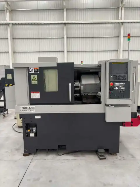 Torno CNC Tsugami M 08 JL 5-II usado con FANUC 0i-TF Plus