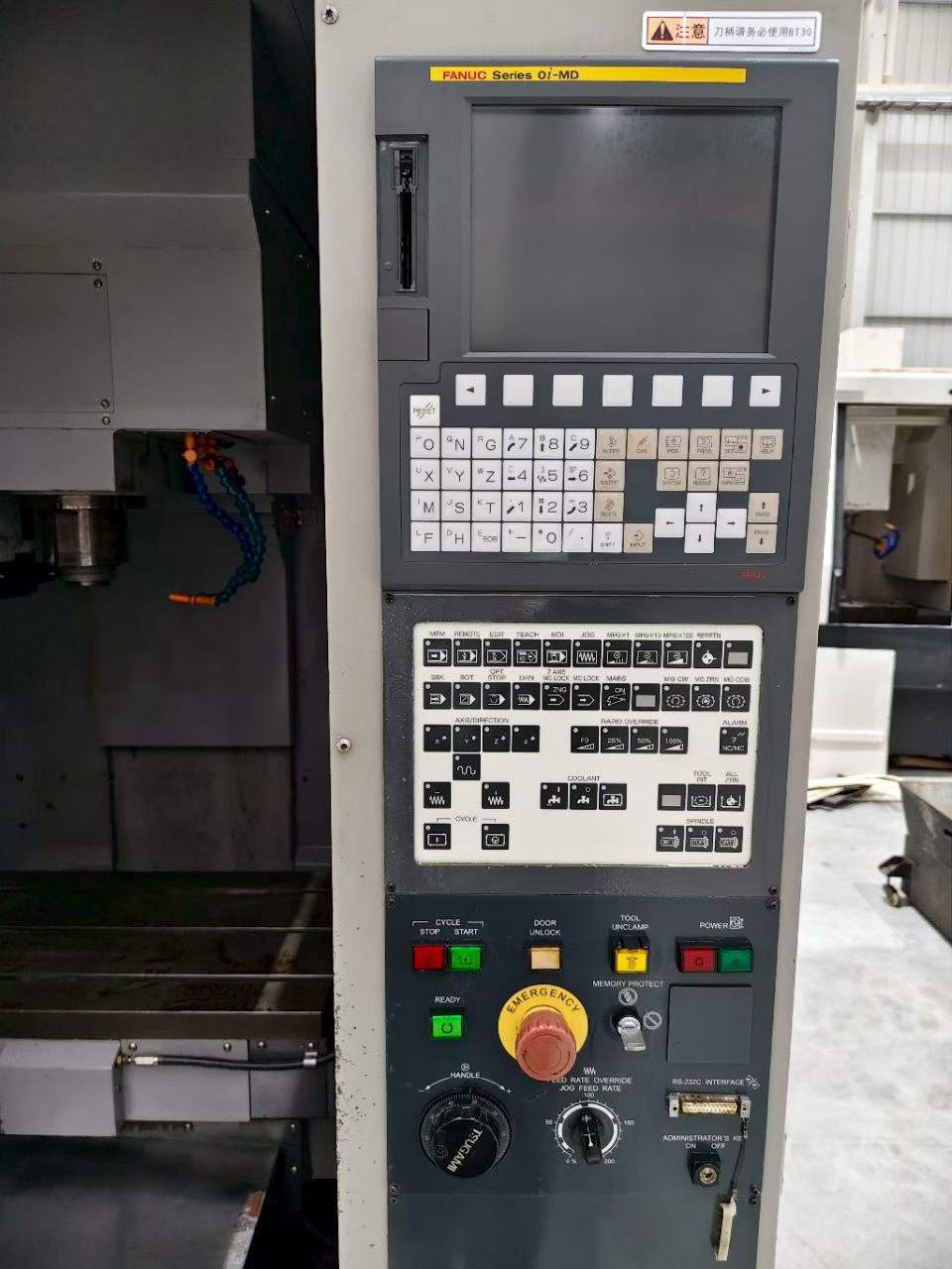 Used Tsugami VA 3 Drilling and Tapping Center with Fanuc Oi-MD Control photo 2