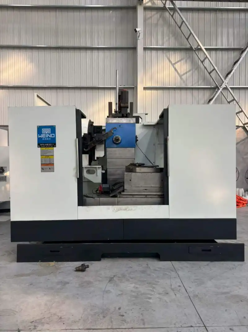 Used Weino WN-H 63 Z-1 Horizontal Machining Center with Fanuc 0i-MD photo 1