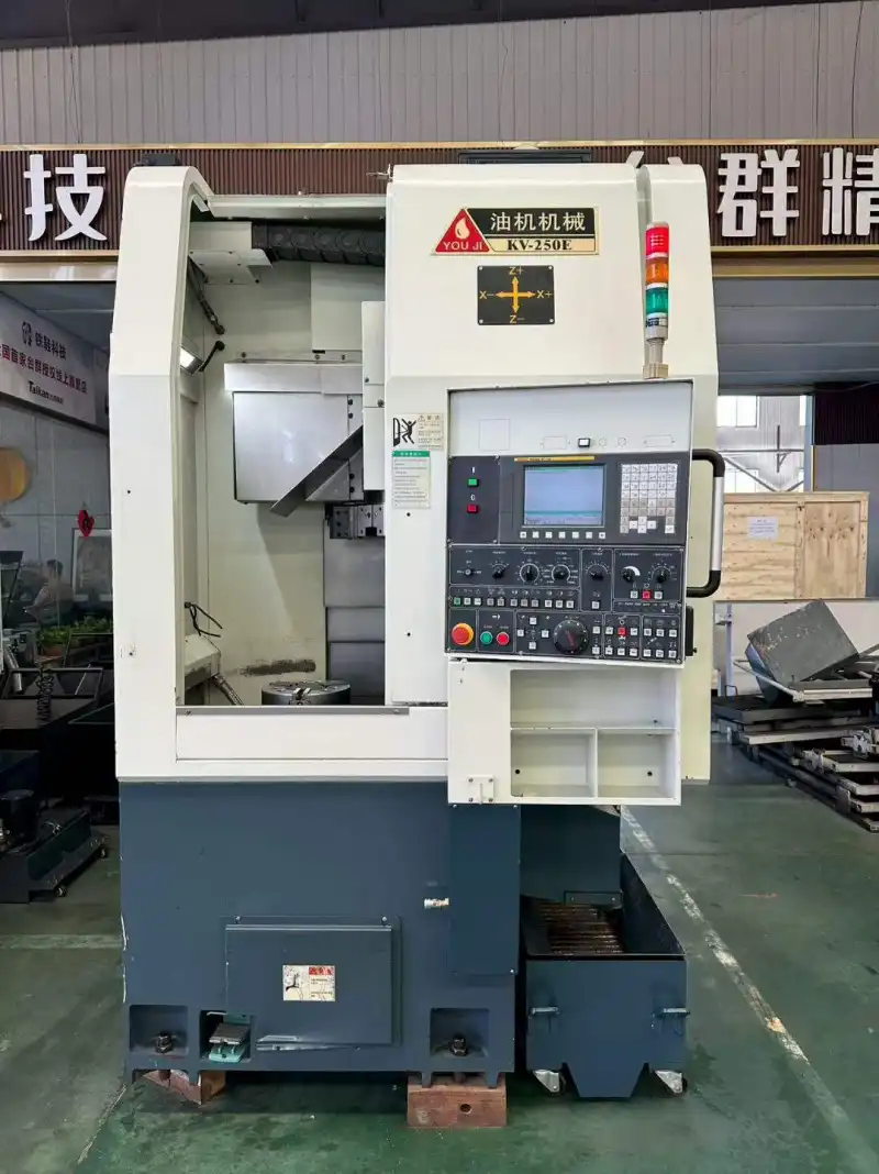 Used You Ji KV-250 E CNC Vertical Lathe photo 1