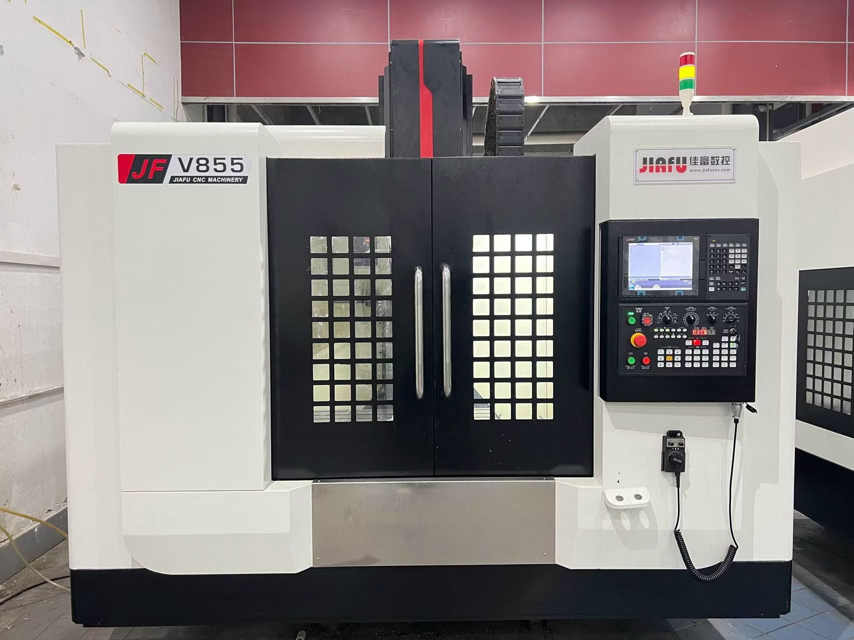 3 Units Jiafu V 855 Machining Center, Mitsubishi M 80, BT40 Spindle 12000 rpm photo 3