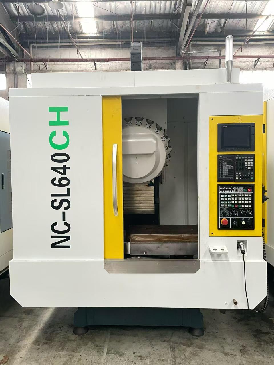 Near-new Chaohe T 640 Vertical Machining Center with Mitsubishi M 80 for Sale photo 1