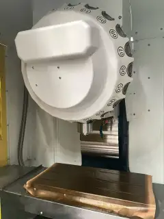 Near-new Chaohe T 640 Vertical Machining Center with Mitsubishi M 80 for Sale photo 6