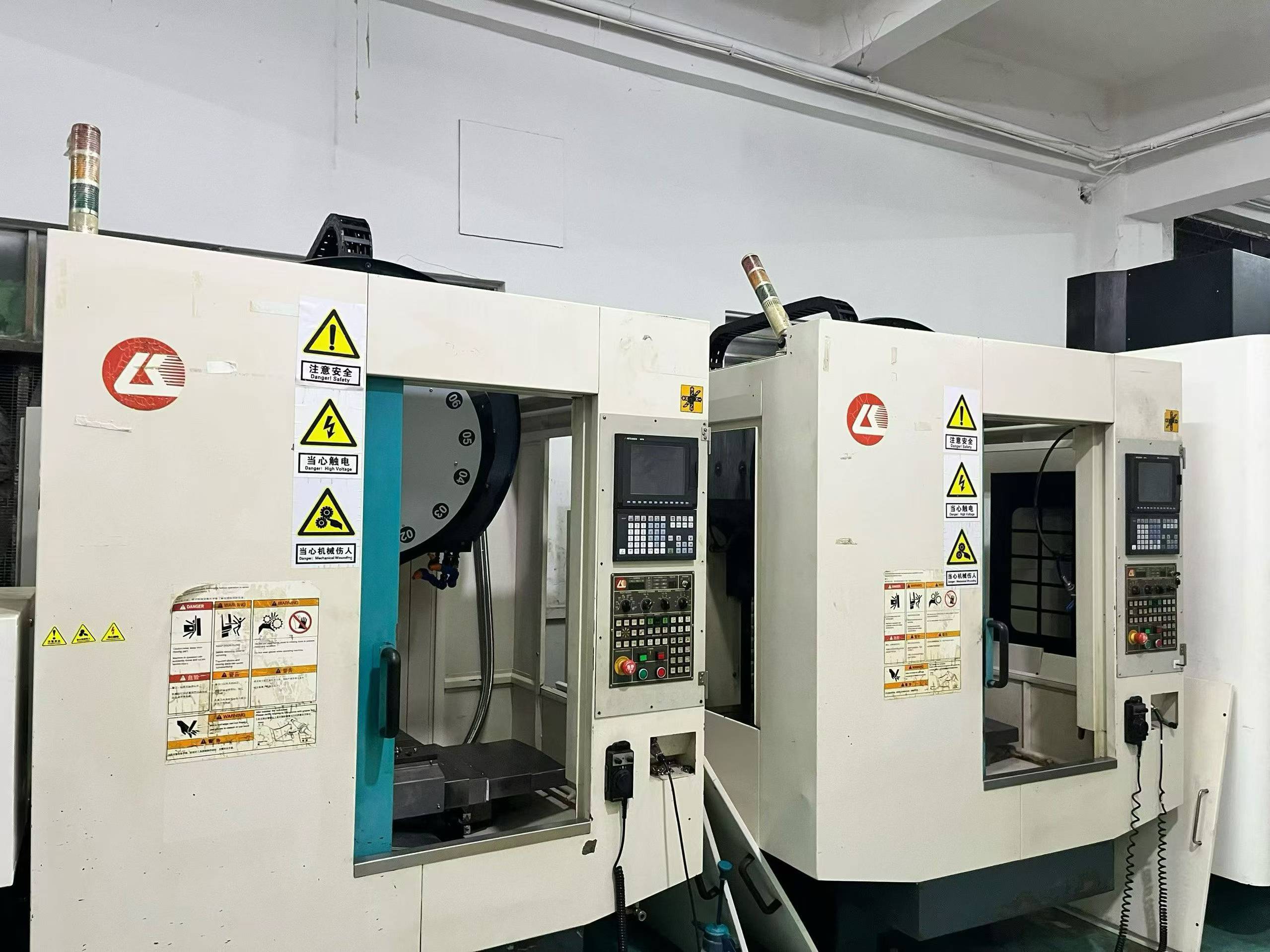 Two Lijin T 540 Drilling and Tapping Centers with Mitsubishi M 70 photo 2