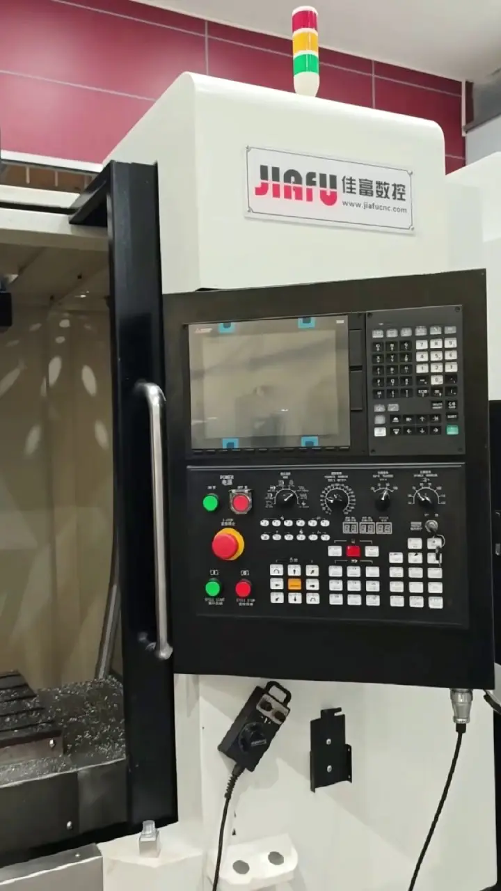 Used Jiafu V 855 Vertical Machining Center with Mitsubishi M80 Control video thumbnail