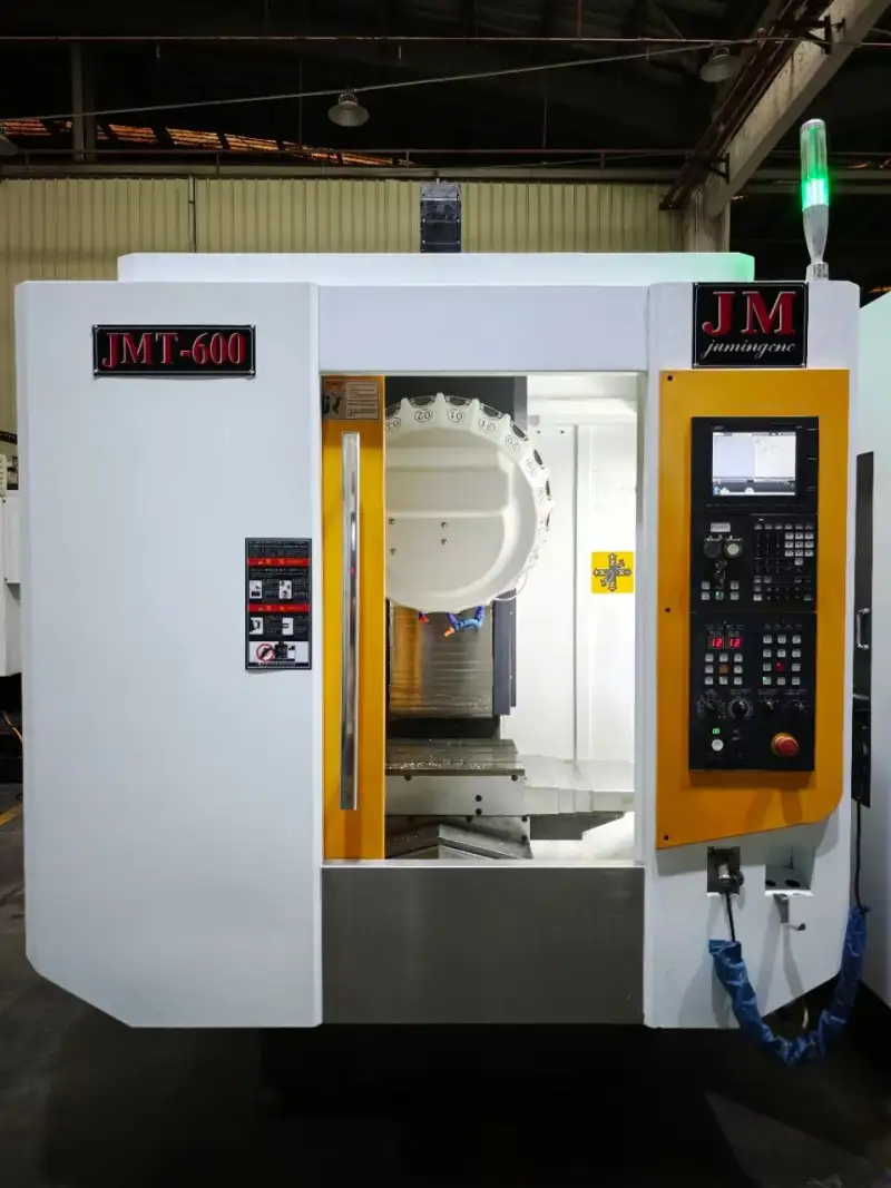 Used Juming T-600 Vertical Machining Center with Mitsubishi M 80 photo 1