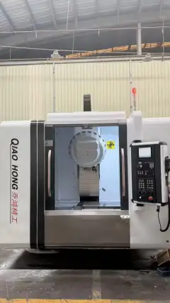 Used Qiaohong T 8 Drilling and Tapping Center with Mitsubishi M 80 Control photo 1