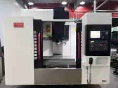Used Qiaoqun V 8 Vertical Machining Center with Mitsubishi M 80 Control photo 1