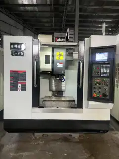 Used Taichin V 6 Vertical Machining Center with Mitsubishi M 70 Control photo 1