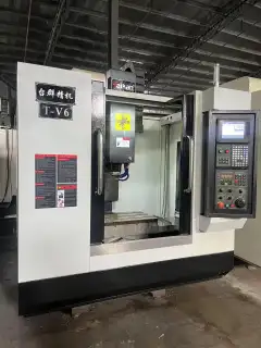 Used Taichin V 6 Vertical Machining Center with Mitsubishi M 70 Control photo 2