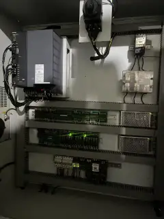 Used Taichin V 6 Vertical Machining Center with Mitsubishi M 70 Control photo 5