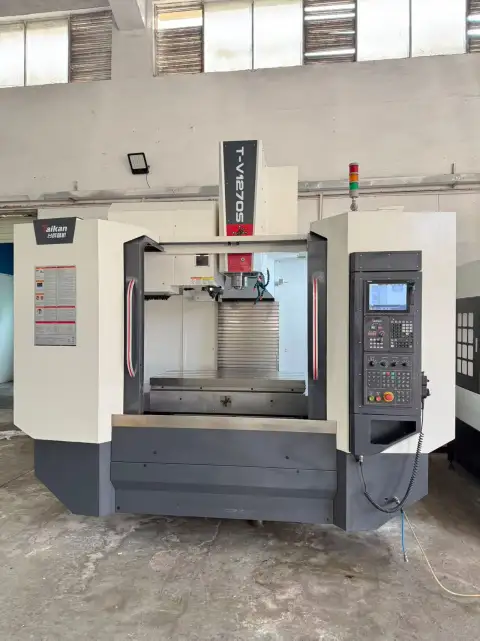 Used Taikan 1270 S Vertical Machining Center with Mitsubishi M 80 V Control