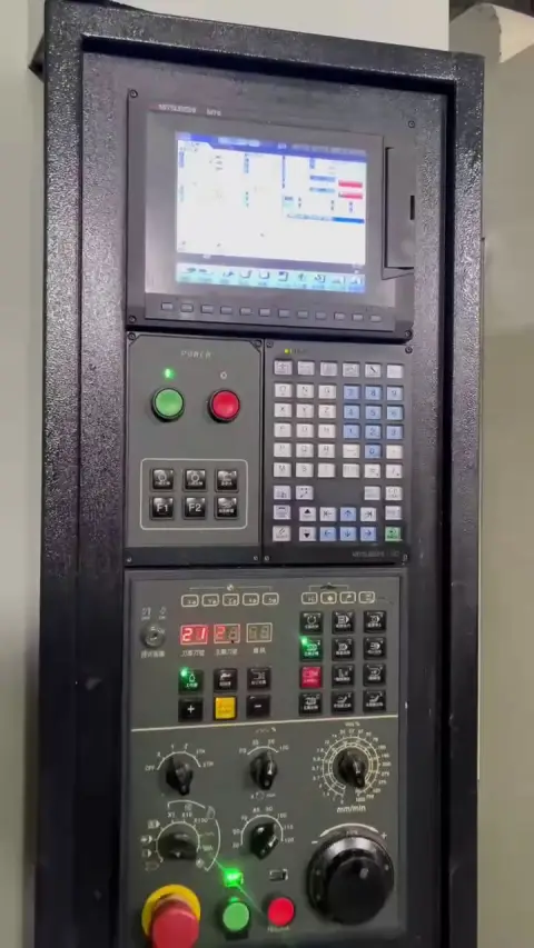 Used Taikan V 6 Vertical Machining Center with Mitsubishi M70