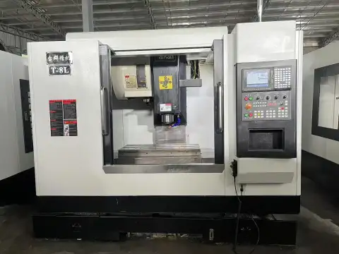 Used Taiqun 850 L Vertical Machining Center with Mitsubishi M70 Control