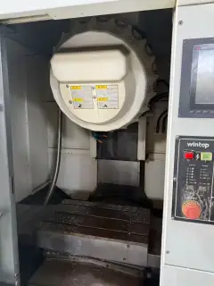 Used Tair T 500 Vertical Machining Center with Mitsubishi M 80 photo 2