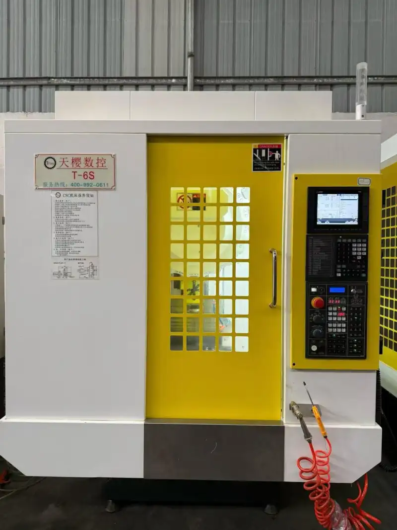 Used Tianying CNC T-6 S Drilling and Tapping Center with Mitsubishi M 80 photo 1
