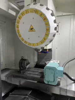 Used Yuanbang T 7 Drilling and Tapping Center with Mitsubishi M 80 photo 3