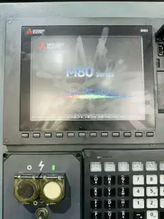 Used T 6 Drilling and Tapping Center with Mitsubishi M 80 photo 2