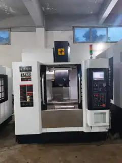 Two Taiwan Takumi Vertical Machining Centers (850 L and T-V 850) with Mitsubishi Control photo 3