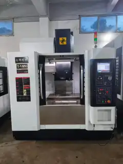 Two Taiwan Takumi Vertical Machining Centers (850 L and T-V 850) with Mitsubishi Control photo 4