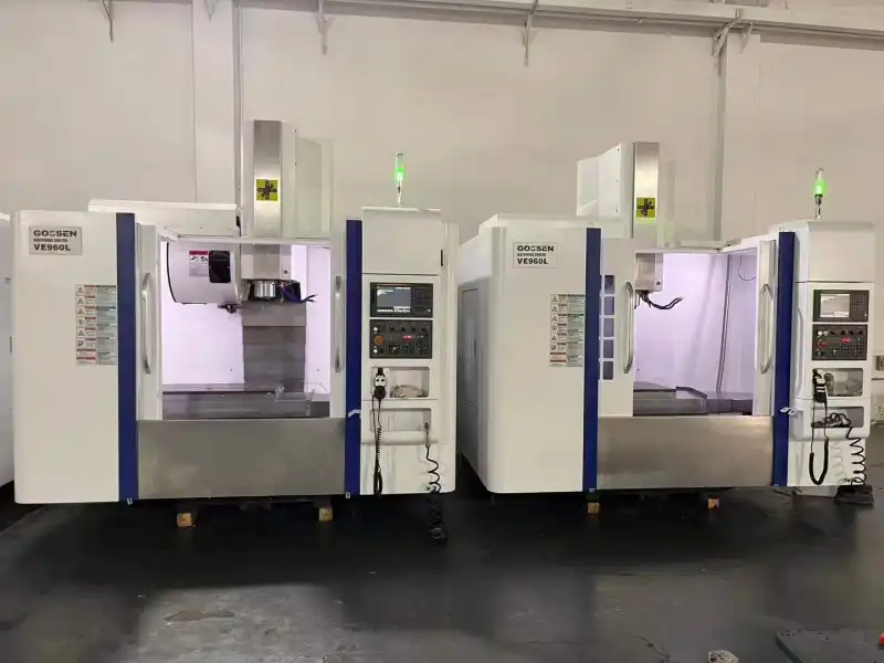 Two Used Gaosen 960 Heavy-Duty Machining Centers with Fanuc MF Plus photo 1