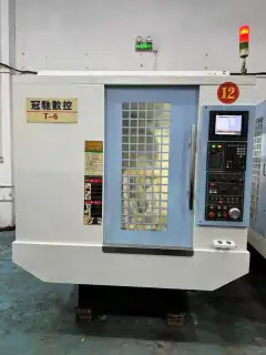 Used Guanchi T 5.T 6 Vertical Machining Center with Mitsubishi M 80 photo 4