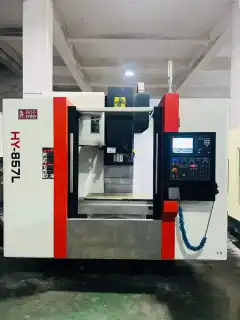 Used Hengyu 857 L Vertical Machining Center with Mitsubishi M 80 photo 1