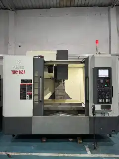 Used Huaya CNC 1165 Vertical Machining Center with Mitsubishi M 80 photo 1