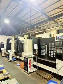 Used Jinhong JH-LV 850 Vertical Machining Center with Mitsubishi M 80 for Sale photo 3