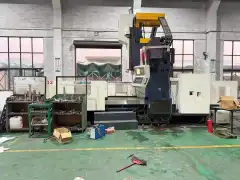 Used Yongju 3218 Gantry Milling Machine with Fanuc MF Alpha photo 2