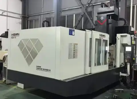Centro de Mecanizado de Pórtico Usado Haitian Precision GLU-16 IIX 20 (2016) con FANUC MF Plus