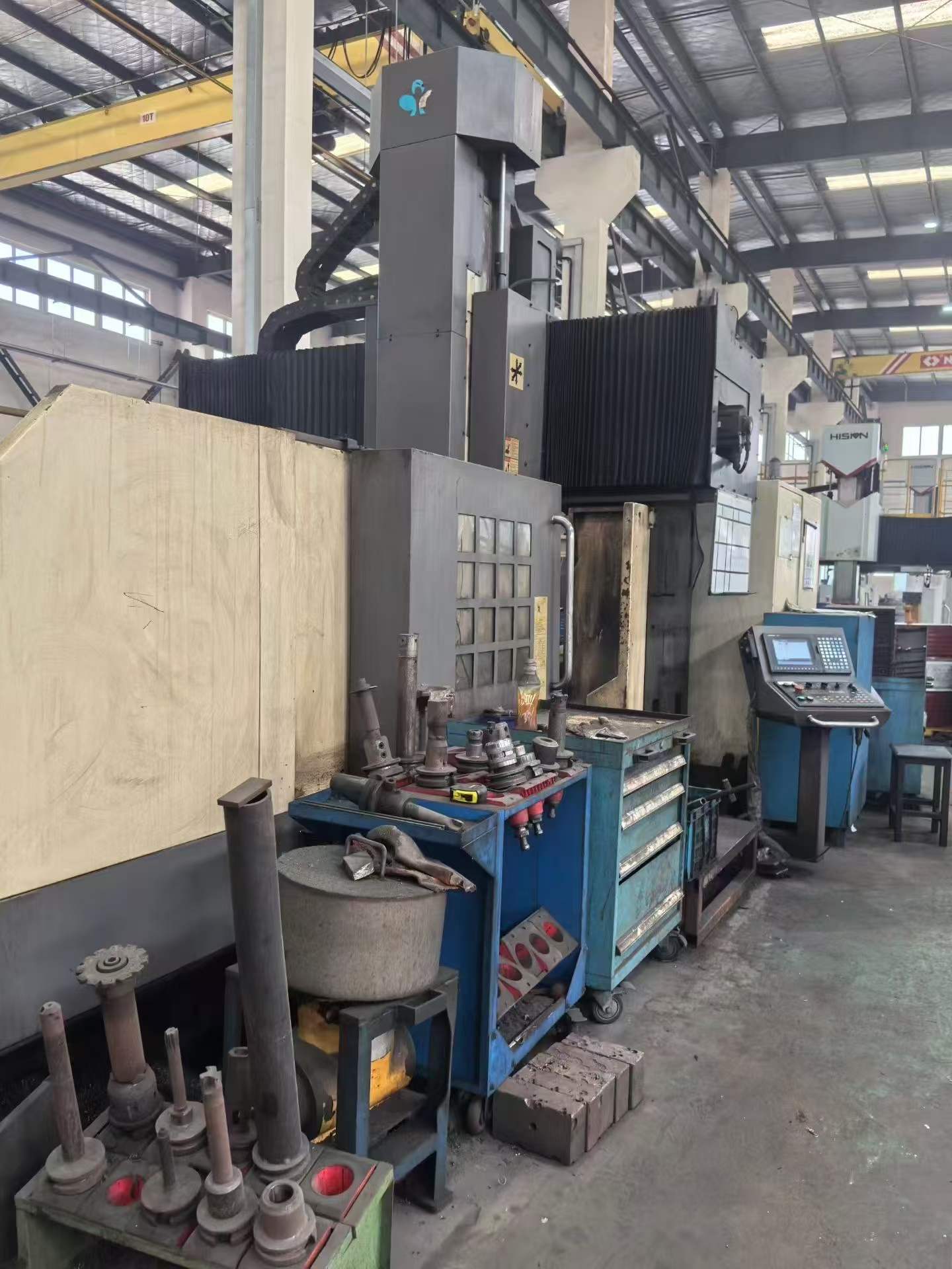 Used Qiaoyang 2017 Gantry Machining Center with Mitsubishi M 70 photo 2