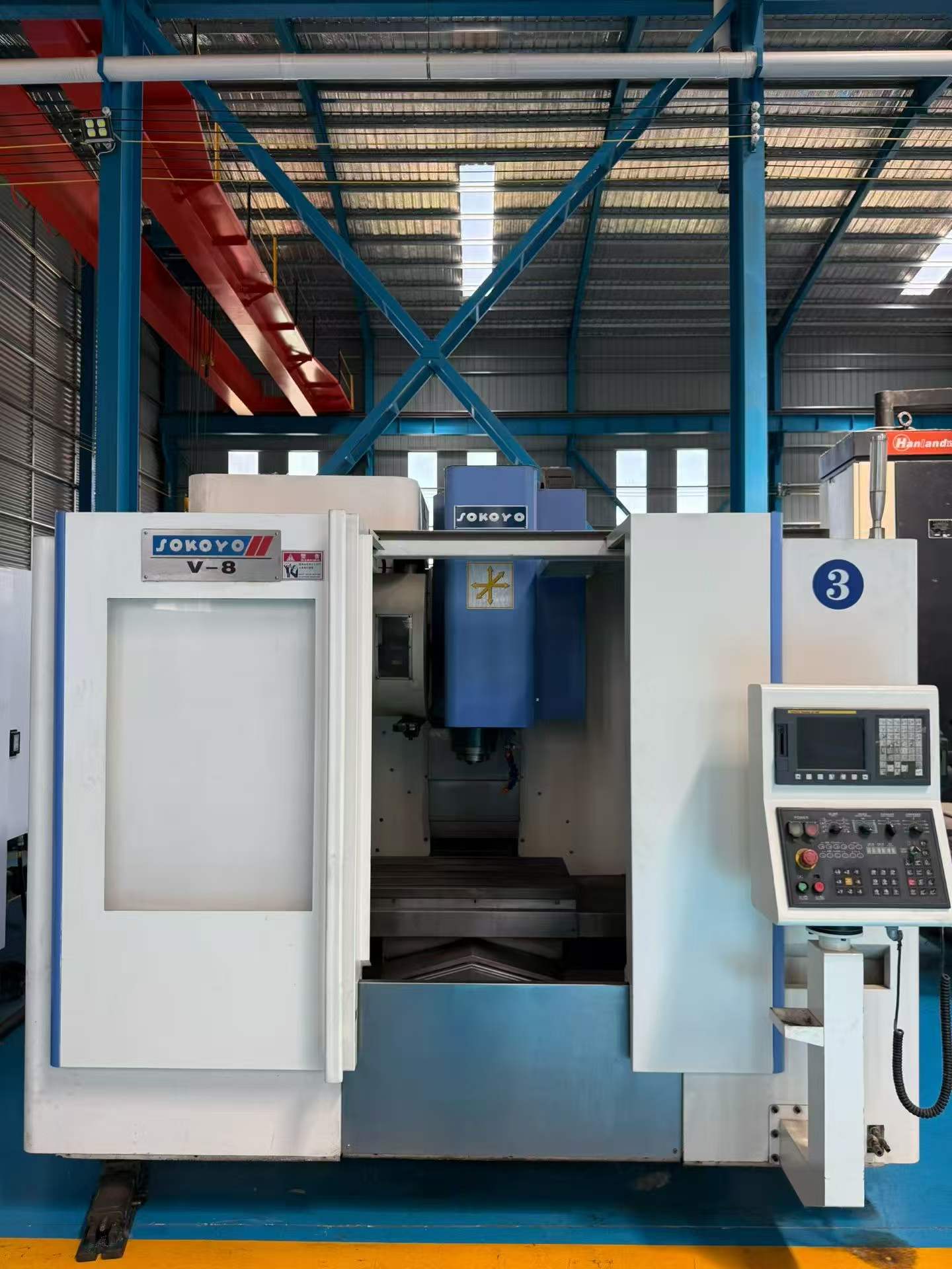 Used Sikeyuan V 8 (850) Vertical Machining Center with Fanuc MF photo 1