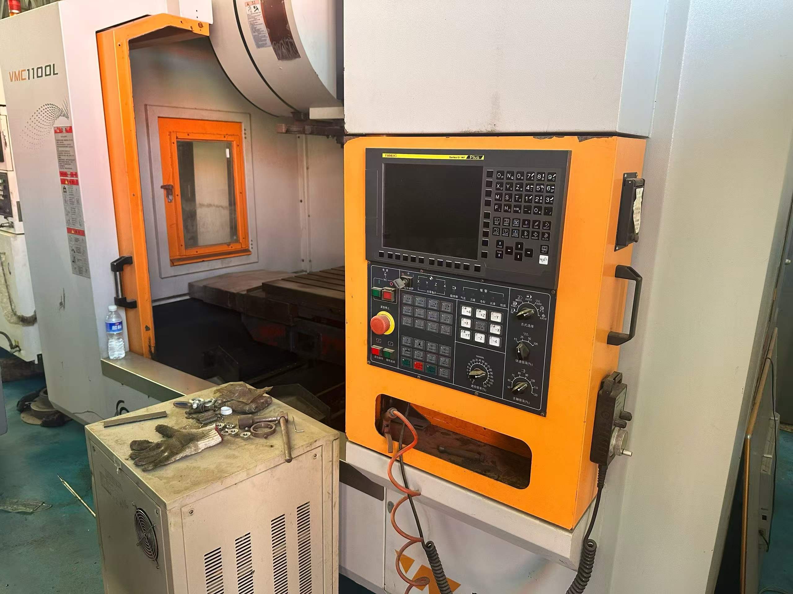 Used Wannan VMC 1100 Vertical Machining Center with FANUC 0i-MF Plus photo 1