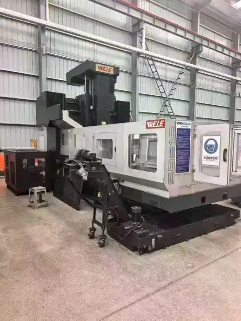 Kullanılmış WELE SB-316 CNC Köprülü Freze Makinesi, FANUC 31 i-B