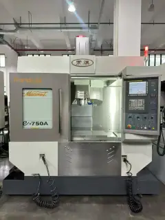 Used Chun Zhun e-750 A Vertical Machining Center with Fanuc 0i-MF for Sale photo 2