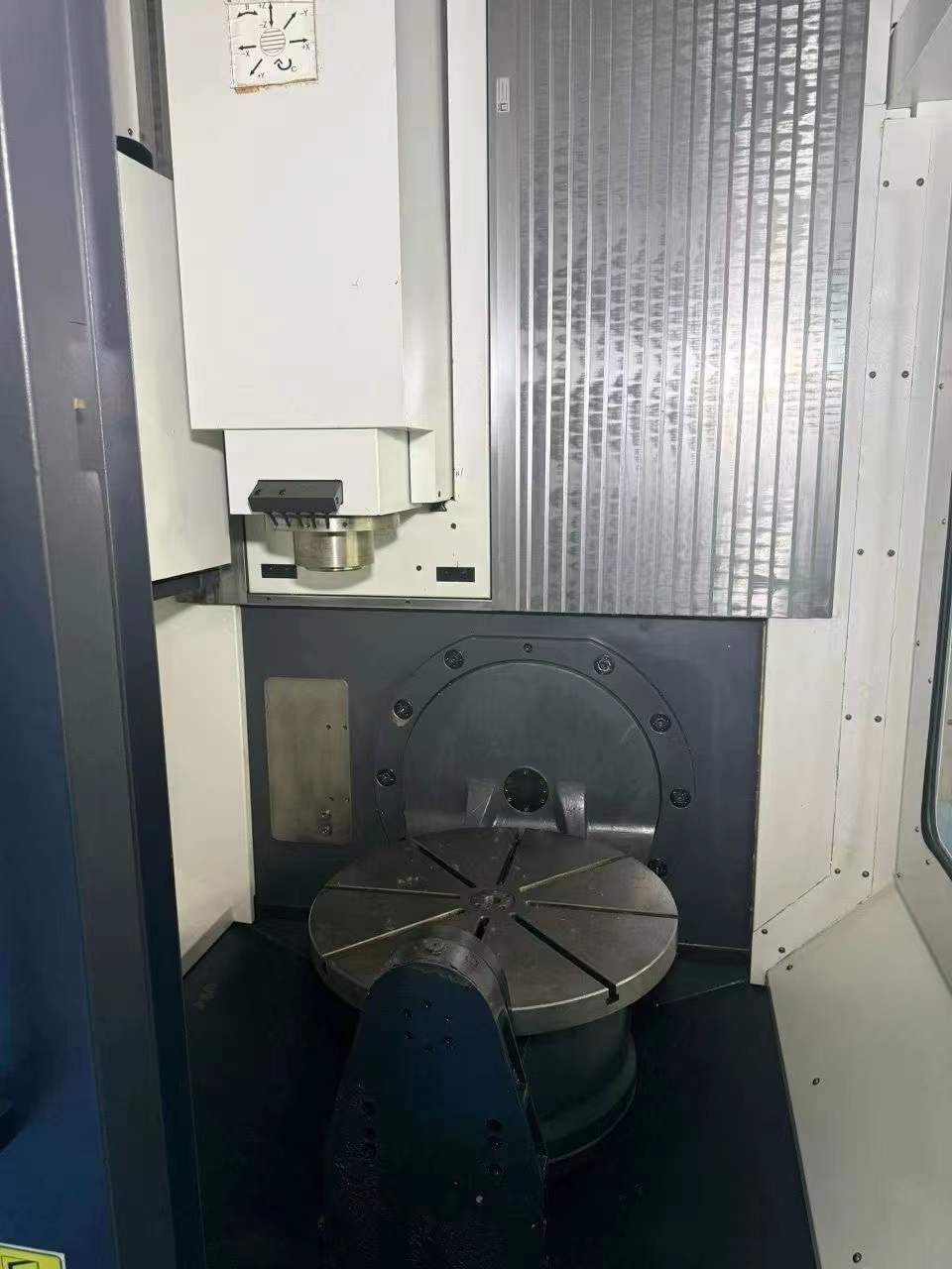 Used Baoji BMC-630 V Five-Axis Five-Linkage Vertical Machining Center with Cradle Rotary Table photo 3