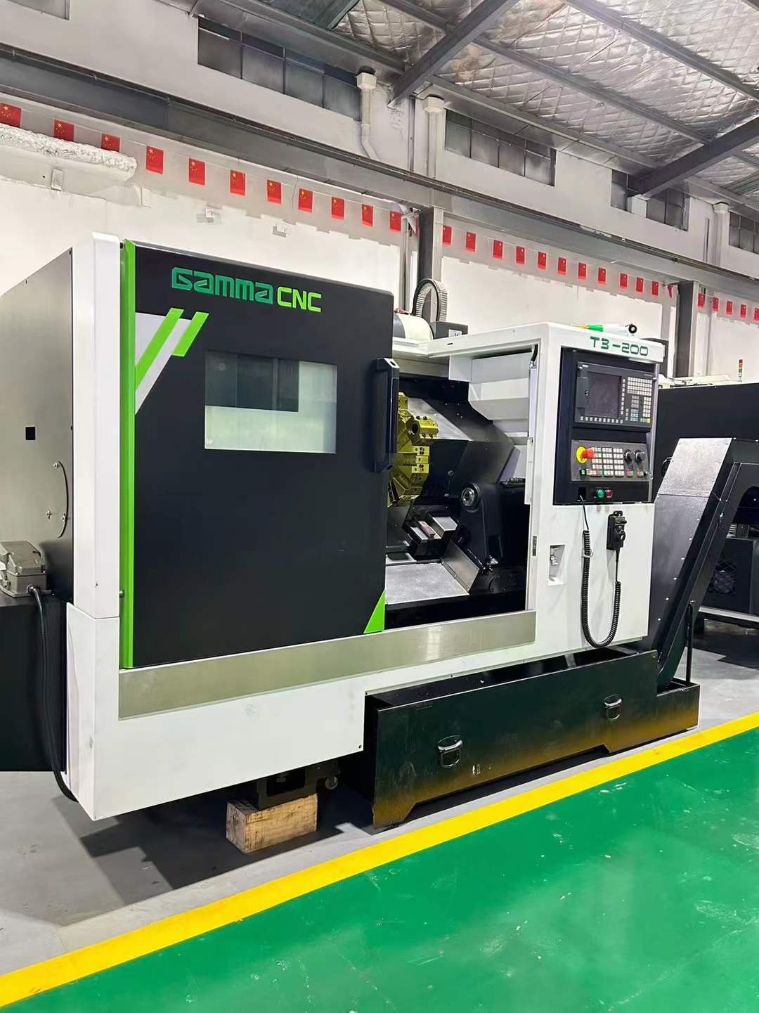 Brand New Unused Jia Ma T 3-200 L CNC Lathe with Siemens 828 D photo 2