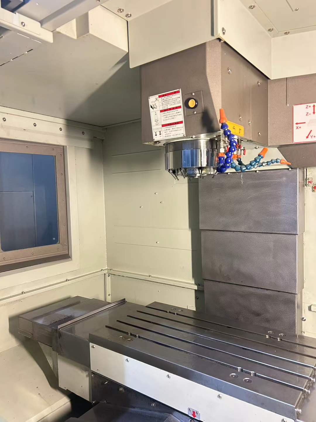 Used CHAMPMILL TMV-6i High-Speed Vertical Machining Center with FANUC MF Control photo 5