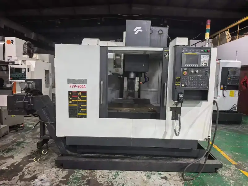 Used FEELER FVP-800 A Vertical Machining Center with FANUC 0i-MF Control photo 1