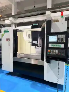 Used Gamma HV-800 L Vertical Machining Center with Siemens 828 D Control photo 2