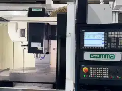 Used Gamma HV-800 L Vertical Machining Center with Siemens 828 D Control photo 3