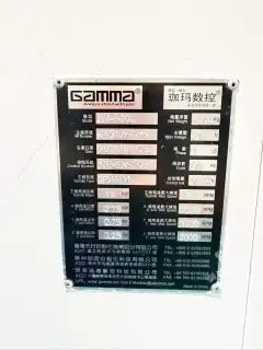 Used Gamma HV-800 L Vertical Machining Center with Siemens 828 D Control photo 9